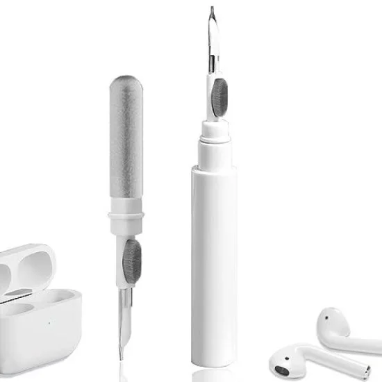 Bluetooth Earbuds Cleaning Pen, Multifunction Earphones Cleaner with Soft Brush for Wireless Earphones Bluetooth Headphones Charging Box Accessories